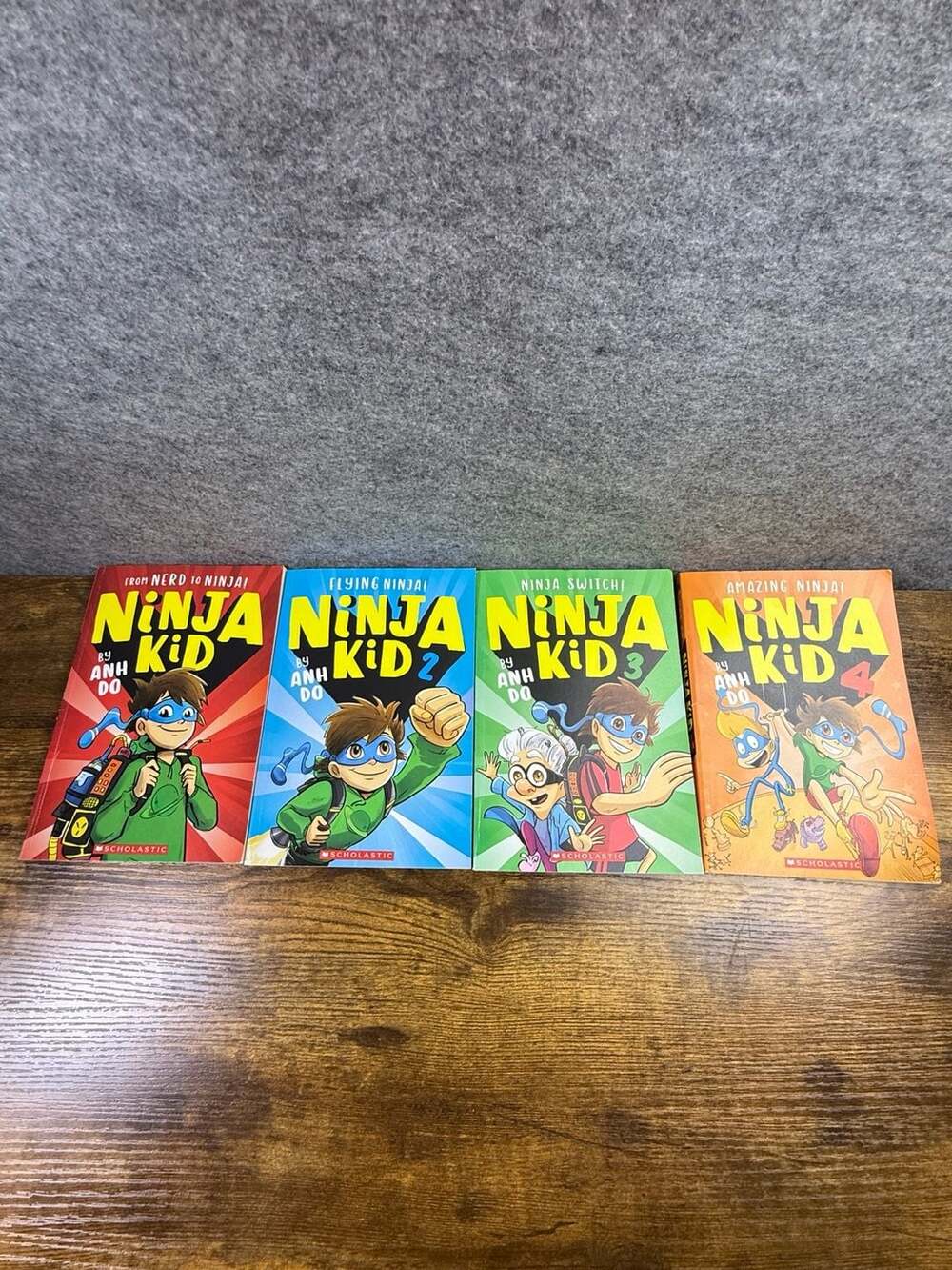 Ninja Kid Books 1-4 Lot by Anh Do Paperback Scholastic